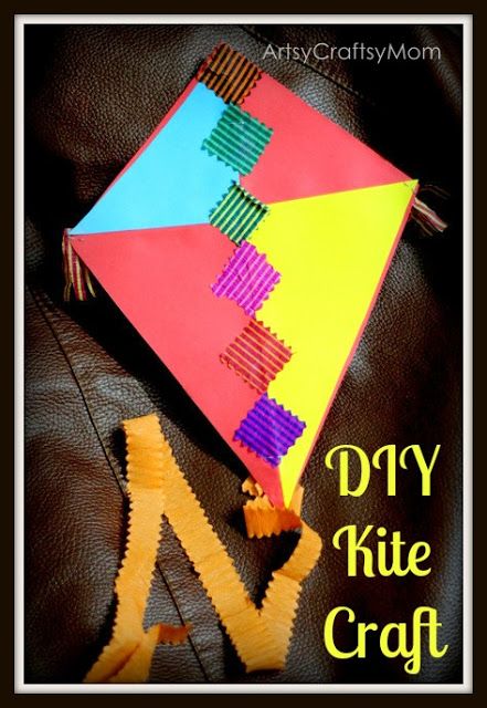 Artsy Craftsy Mom: Sankranti - Kite craft Kites Preschool, Kite Craft, Diy Kite, Kites Craft, Craft Preschool, Kite Making, India Crafts, Kids Homemade, Festivals Of India