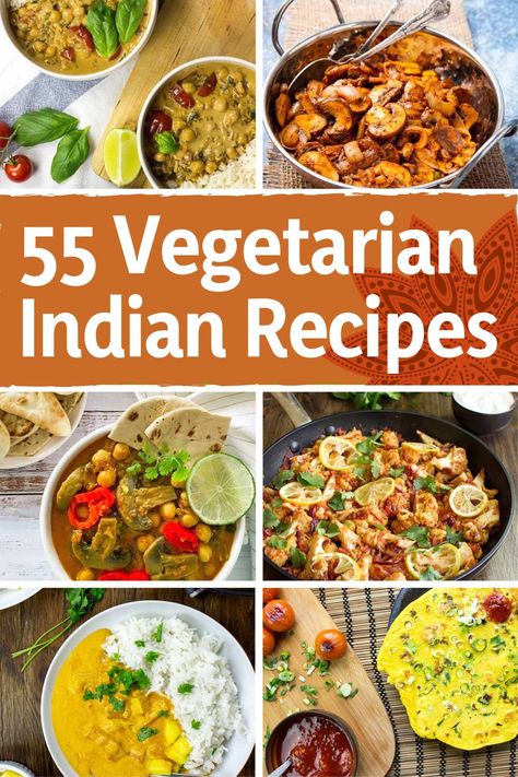 55 Vegetarian Indian Recipes – vibrant meals for a delicious vegetarian Indian feast | Hurry The Food Up Indian Vegetarian Dinner Recipes, Dinner Recipes Indian, Vegetarian Indian Recipes, Healthy Dinner Recipes Indian, Indian Dinner Recipes, Indian Dinner, Vegetarian Indian, Recipes Indian, Indian Food Recipes Vegetarian