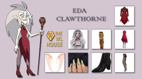 Eda Clawthorne Costume, The Owl House Eda Cosplay, Eda Clawthorne Cosplay, Owl House Props, Owl House Costume, Eda Cosplay, Eda Owl House, Owl House Cosplay, Wendie Malick