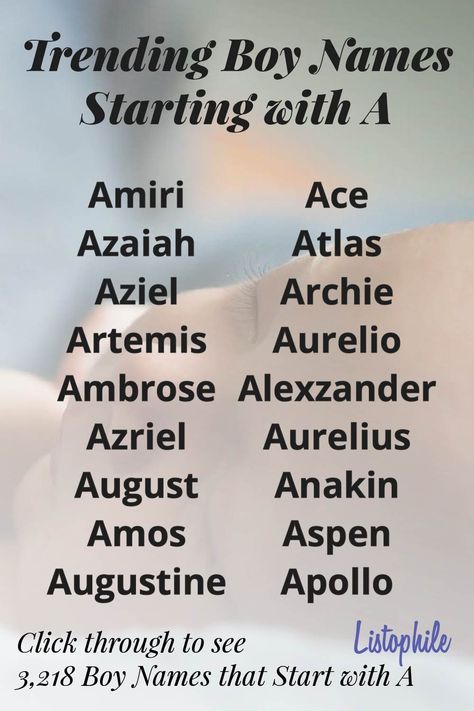 3,218 Boy Names that Start with A. List of trending boy names starting with a. Click through to see more boy names that start with a. Names That Start With A, Male Names Starting With A, Baby Boy Names That Start With A K, L Boy Names, Boy L Names, Boy Names That Start With The Letter T, Boy Names Starting With A, Boy Names Starting With Letter L, Scene Writing Prompts