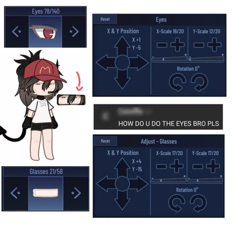 Gacha Club Mouth Adjustments, Gacha Club Doctor Outfit, Gacha Club Body Code, Gacha Hacks Accessories, Gacha Club Eyes Ideas Male, Gacha Club Eyes Adjustments, Eyes Gacha Club Ideas, Hair Idea Gacha Club, Gacha Eyes Tutorial