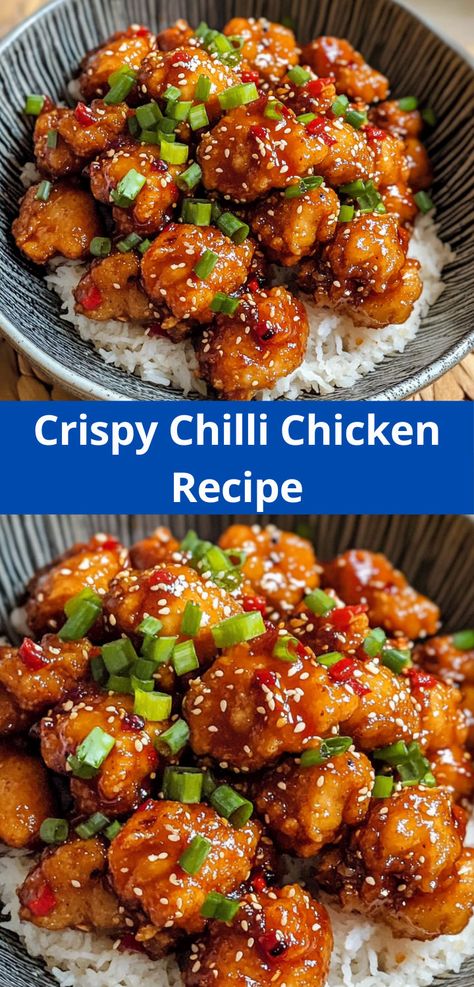 Searching for dinner recipes for family? This Crispy Chilli Chicken Recipe is ideal! A flavorful chicken recipe that's easy to prepare, perfect for busy nights or a spicy dinner for two. Delicious chicken recipes await! Crispy Chili Chicken, Crispy Chilli Chicken, Spicy Dinner, Chilli Chicken Recipe, Delicious Chicken Recipes, Spicy Dinner Recipes, Spicy Chicken Recipes, Chili Chicken, Better Than Takeout