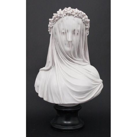 As a Veiled Bride in white marble Veiled Vestal, Gothic Architecture Tattoo, Veiled Maiden, Veiled Bride, The Veiled Lady, Veiled Lady, Roman Busts, Duke Of Devonshire, Wedding Veils Headpieces