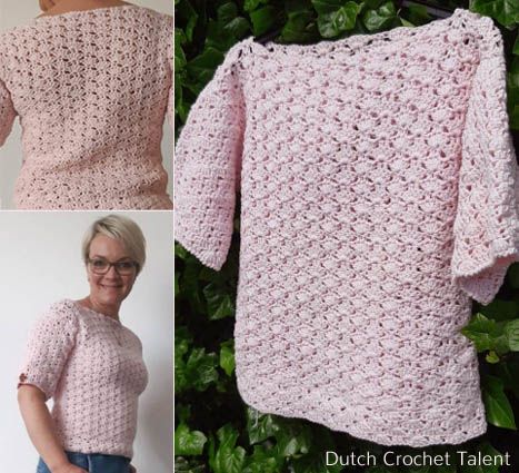 Een gratis Nederlands haakpatroon van een lente truitje. Wil jij dit lente truitje ook haken? Lees dan verder over het Haakpatroon Lente Truitje . Vest Haken, Crochet Dragon, Crochet Vest, Crochet Tops, Crochet Blouse, Black Crochet, Easy Knitting, Top Design, Crochet Shawl