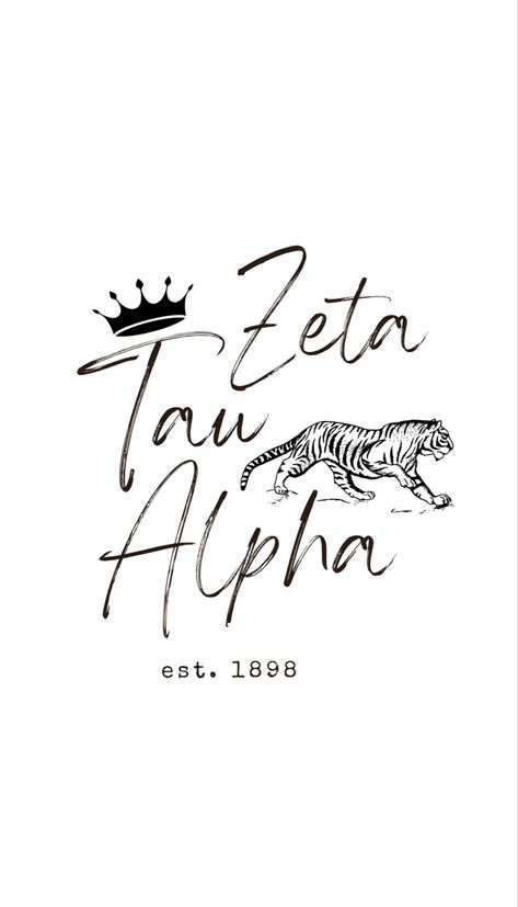 Zeta Tau Alpha Aesthetic, Zeta Tau Alpha Graphic, Zeta Tau Alpha Shirts, Adpi Merch, Sorority Tank Tops, Sorority Socials, Sorority Pins, Sorority Pr, Big Little Gifts