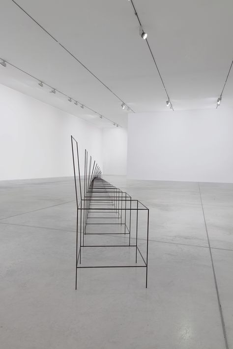 Ron Gilad | NUVO Magazine Ron Gilad, Pi Art, Art Chair, Contemporary Sculpture, Art Installation, Wireframe, Sculpture Installation, Minimal Art, Art Furniture