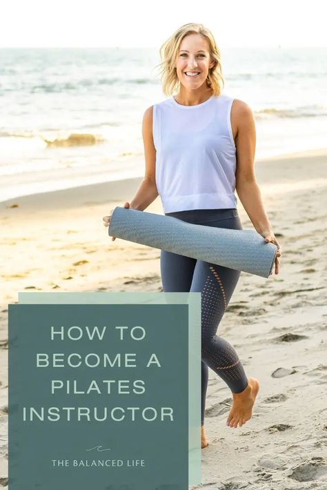 Becoming A Pilates Instructor, How To Become A Pilates Instructor, Benefits Of Pilates For Women, Pilates Teaching, Teaching Pilates, Pilates Instructor Training, Reformer Pilates Studio, Pilates Studio Design, Pilates Photoshoot