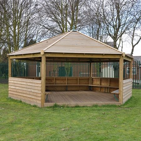 Outside Classroom, Outdoor Classroom Design, School Outdoor Area, Outdoor Preschool, Teach Ag, Outdoor Reading Nooks, Outdoor Reading, Outdoor Learning Spaces, Outdoor Structure