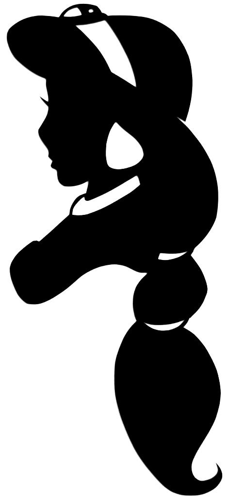 Jasmine | Aladdin | Disney | High Definition Silhouettes | Isabel Talsma Princess Jasmine Silhouette, Disney Character Silhouettes, Aladdin Silhouette, Silhouette Art Disney, Jasmine Silhouette, Aladin Disney, Disney Characters Silhouettes, Silhouettes Disney, Disney Stencils