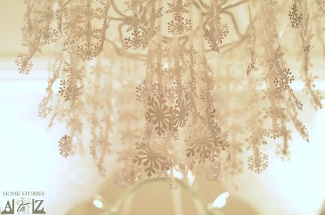 paper snowflake chandelier Diy Hanging Snowflakes Ceilings, Snowflake Chandelier Diy, Hanger Snowflake Diy With Lights, Large Snowflake Lights, Snowflake Chandelier, Diy Chandeliers, Snowflake Making, Virtual Room Designer, White Snowflake Fine Jewelry