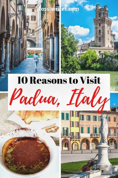 Padua Italy, All About Italy, Italy History, Italian City, Italy Itinerary, Explore Italy, Italy Trip, Venice Travel, Italy Travel Guide