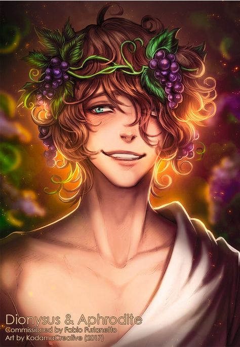 Dionysus Art, Dionysus God, Son Of Zeus, Greek Mythology Gods, Greek Gods And Goddesses, Greek And Roman Mythology, Greek Mythology Art, Hades And Persephone, Lore Olympus