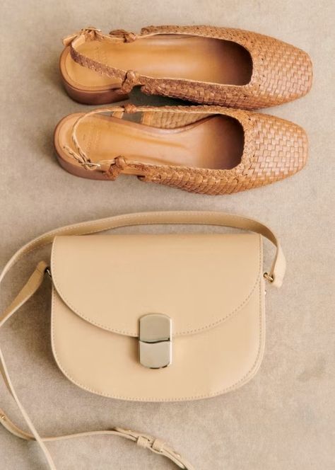 Noemie heel pumps - Natural Heritage Braided Leather - Vegetable-tanned smooth goatskin leather - Sézane Sezane Shoes, Natural Heritage, Soft Classic, Walk This Way, Sheep Leather, Only Shoes, Clothing Inspiration, Spring Wardrobe, Heel Pumps