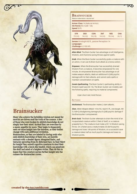 Dnd Bloodborne, Bloodborne Dnd, Bloodborne Concept Art, Dnd Enemies, Homebrew Monsters, Dnd Character Sheet, Dnd Monster, Dnd Creatures, Monster Manual