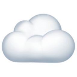 Cloud Emoji, Iphone Emoji, White Cloud, Ios, Iphone, White