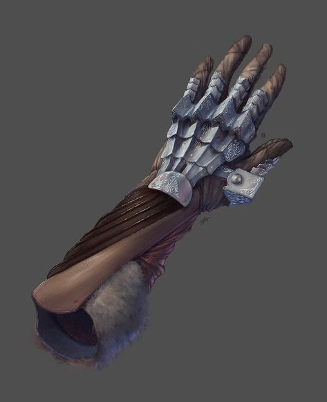 Fantasy Gloves, Fantasy Equipment, Dreamworks Art, Anime Knight, Anime Lineart, Futuristic Armour, D D Items, Dnd Items, Gloves Design