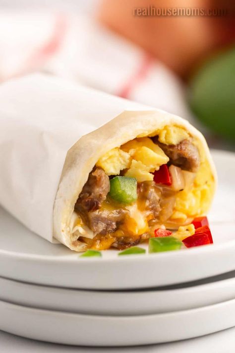 Breakfast Burritos To Freeze, Burritos To Freeze, Mcdonalds Breakfast Burritos, Homemade Breakfast Burritos, Healthy Breakfast Burrito, Freezer Breakfast Burritos, Breakfast Burritos Frozen, Mcdonalds Breakfast, Breakfast Burritos Recipe