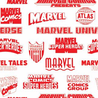 Marvel Comics - Marvel Brand Logos Pattern Comic Book Logo Design, Marvel Font, Comic Book Design, Comic Party, Comics Logo, Wonder Man, Marvel Logo, Entertainment Logo, Book Logo