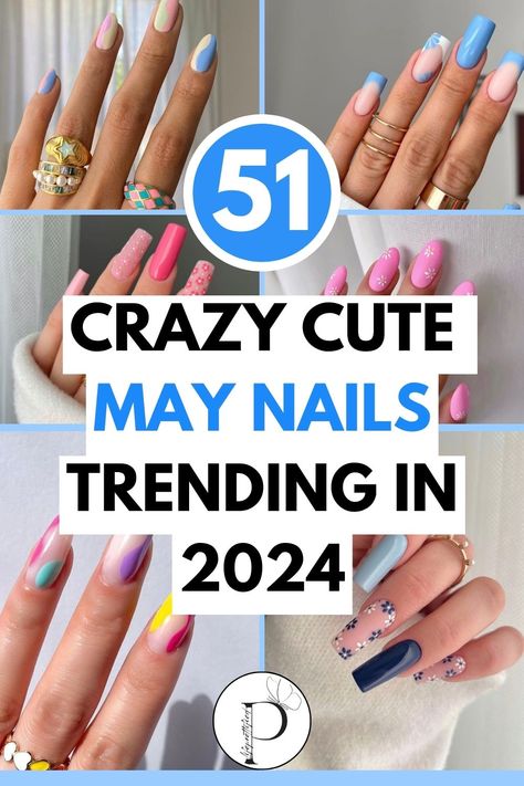 May nail designs, may nails, may nails ideas, may nails colors, may nails ideas 2024, may nails 2024, nail inspo, nail inspo trendy, spring nail inspo, may nail ideas, may nail designs, clean nails, navy blue nails, coral nails, classy summer nails Nail May 2024, Trending Nail Art Designs 2024, May Nails Colors, May Nail Designs, Nails Navy Blue, Nails Navy, Nails Coral, New Nail Colors, Bright Nail Designs