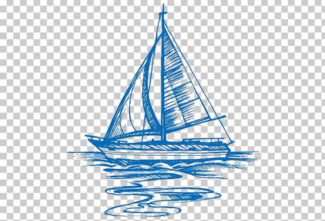 Sailing Boat Drawing, Yacht Drawing, Sailboat Graphic, Sailboat Watercolor, Fate Tattoo, Sailboat Drawing, Boat Sketch, Sailboat Yacht, Boat Drawing