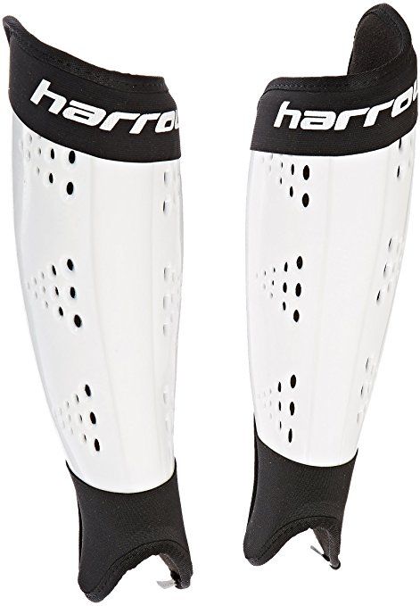 Harrow Probot Shin Guard, Medium, White Leather Shin Guards, Hockey Protective Gear, Field Hockey Shin Guards, Skate Blade Guards, Shin Guard, Shin Guards, Safety Gear, Field Hockey Equipment, Field Hockey