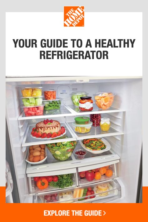 Explore this guide and make sure your refrigerator is running at the correct temperature range. Keeping your fridge in the right range will prevent the growth of bacteria and keep your food safe to consuming. Tap to learn more. How To Store Fruits And Vegetables In Refrigerator, How To Preserve Vegetables In Fridge, How To Keep Veggies Fresh In Fridge, What Fruits And Veggies Go In Fridge, How To Keep Fruits And Veggies Fresh In Fridge, Amazing Food Hacks, Prevent Food Waste, Homemade Cleaning Solutions, Healthy Crockpot Recipes