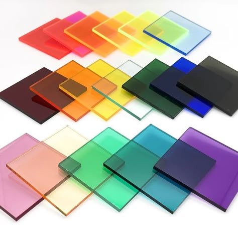 Colored Plexiglass Panels, Acrylic Signage Design, Colored Plexiglass, Interior Design Portfolio Layout, Tape Masking, Acrylic Signage, Purple Mirror, Acrylic Furniture, Acrylic Board