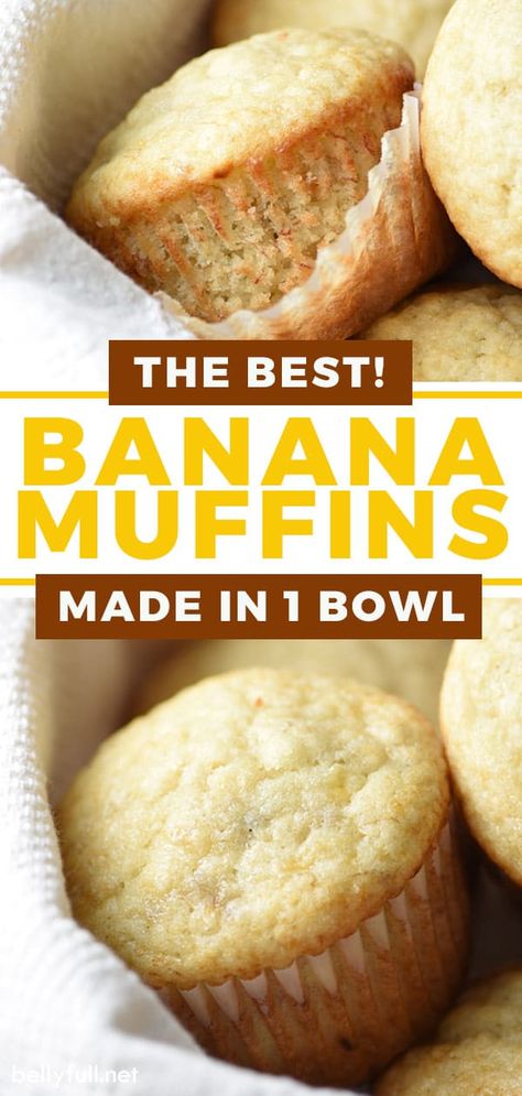 Easiest Banana Muffins, Easy Banana Bread Muffins Recipe, Banana Muffins No Baking Soda, Banana Muffins Without Baking Soda, Easy Banana Muffins 3 Ingredients, Banana Muffins Easy 3 Ingredients, Banana Muffins With Applesauce, Weight Watchers Banana Muffins, Quick Banana Muffins