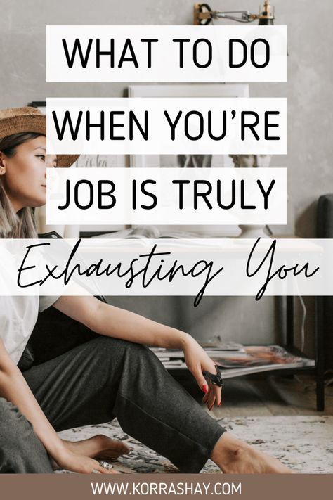 What to do when you’re job is truly exhausting you! How to avoid burnout. How to keep your job from burning you out. What to do when youre job is overwhelming you. #professional #workhard #careeradvice #lifetips How To Work Hard, Burnout Tips, Burnout Quotes, Job Burnout, Boring Job, Burnout Recovery, Stressful Job, Avoid Burnout, Leaving A Job