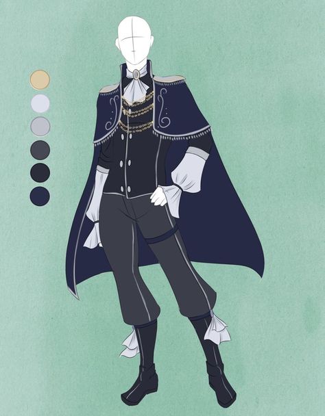 :: Commission Outfit July 08 :: by VioletKy: Swag Dress, Prince Clothes, Clothing Male, Character Clothing, Art Outfits, Shoes Diy, Anime Inspired Outfits, Guy Drawing, Fashion Design Drawings