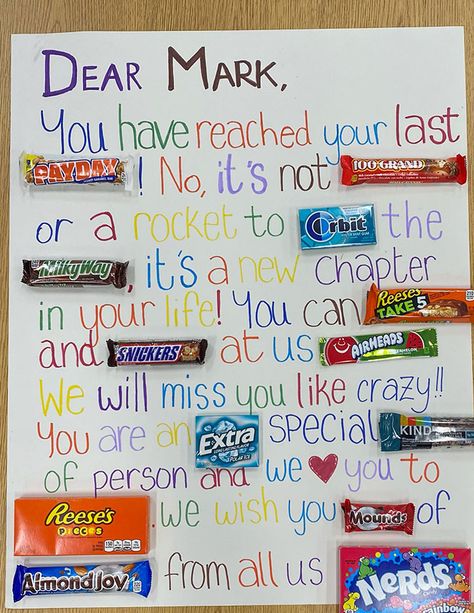 Happy Retirement To My Coworker That Always Brought Us Candy. Thanks For Always Being Awesome, Mark Coworker Pranks, Goodbye Party, Morale Boosters, Rays Of Sunshine, Pay Raise, Singing Happy Birthday, Happy Retirement, Daily Funny, Retirement Party