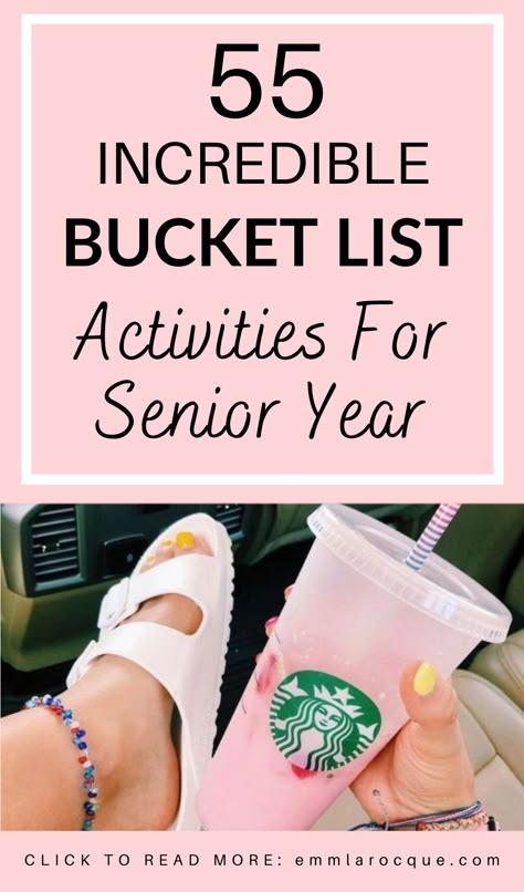 Senior Surprise Ideas, High School Traditions Ideas, Things To Do As A Senior In High School, Senior 1st Day Of School Ideas, Making Senior Year Special, Senior Year Basket Ideas, Class Of 2024 Ideas, 1st Day Of Senior Year Ideas, Homeschool Senior Year Ideas