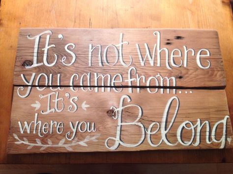 It's not where you came from adoption sign on barn board Adoption Day Decorations, Adoption Signs For Pictures, Adoption Proposal Ideas, Adoption Nursery Ideas, Step Parent Adoption Party, Step Parent Adoption Party Ideas, Step Parent Adoption Announcement, Adoption Cookies, Adoption Family Photos