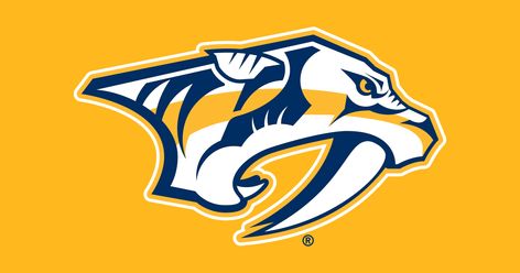 Nashville Predators Logo, Hockey Posters, Nhl Logos, Hockey Goalie, Nashville Predators, Columbus Blue Jackets, Minnesota Wild, Los Angeles Kings, San Jose Sharks