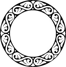 Celtic Circle, Owl Clip Art, Maori Designs, Celtic Tattoo, Circle Frame, Celtic Patterns, Floral Border Design, Jewelry Drawing, Borders And Frames