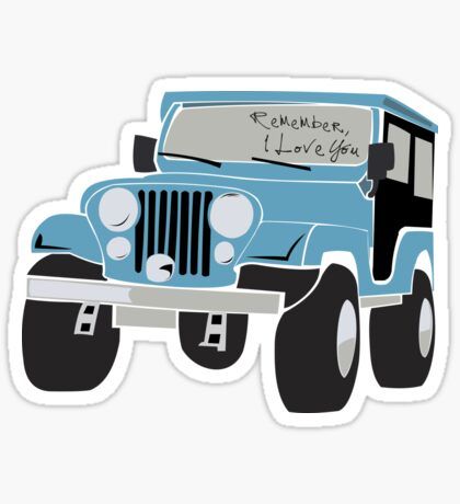 Teen Wolf Stickers Stickers | Redbubble Stiles Jeep, Jeep Stickers, Blue Jeep, Stickers Cool, Teen Wolf Dylan, Cute Laptop Stickers, Bubble Stickers, Tumblr Stickers, Phone Stickers