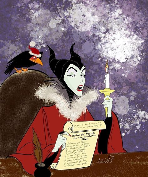 Disney Merry Christmas, Evil Disney, Merry Christmas Pictures, Dark Christmas, Disney Villain, Disney Lover, Evil Queen, Disney S, Celebrity Art