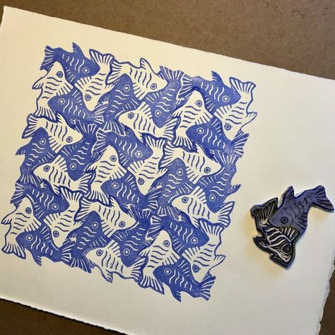 LOG — Another take on the #fish #tessellation... Tessalation Art Ideas, Cool Tessellation Patterns, Tessellation Patterns Design, Tessellation Art Ideas, Tessalations Patterns Ideas, Tessellation Patterns Geometry, Tesselations Pattern Ideas, 3d Tessellation, Tesselation Art