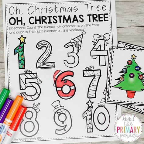 Christmas Activities For Preschool, Tree Hunt, Christmas Science Experiments, Prek Activities, December Kindergarten, Christmas Math Activities, Preschool Christmas Activities, Gross Motor Activity, Christmas Science