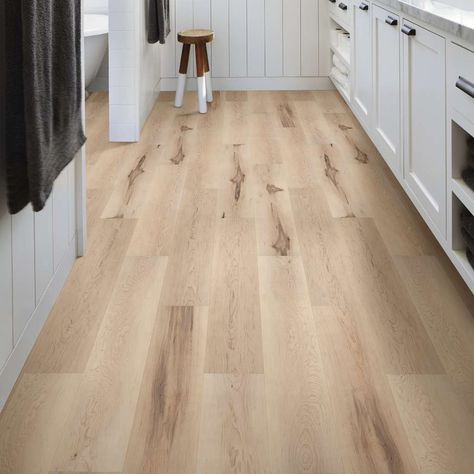 Coretec Pro Plus Vinyl - Roswell Hickory Room Scene Image Coretec Pro Plus Roswell Hickory, Hickory Vinyl Flooring, Hickory Vinyl Plank Flooring, Coretec Vinyl Plank Flooring, Hickory Laminate Flooring, Hickory Floors, Remodel House, House Renos, Virginia House