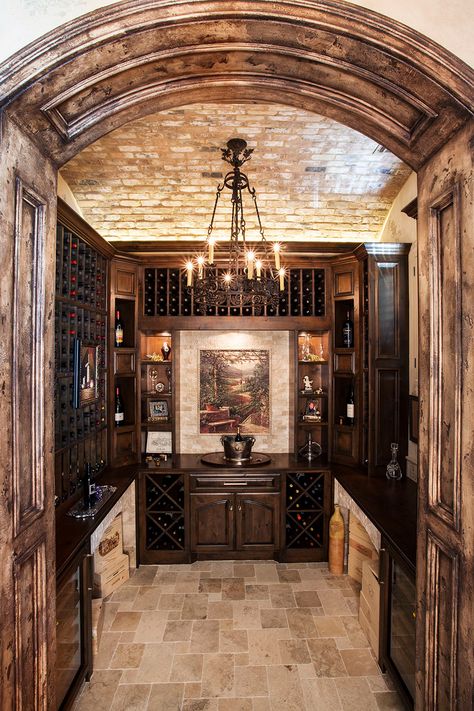 Wine Display Wall, Wine Grotto, Wine Wall Display, Bars Design, Wine Cave, Custom Wine Cellars, Display Wall, Wine Wall, Wine Display