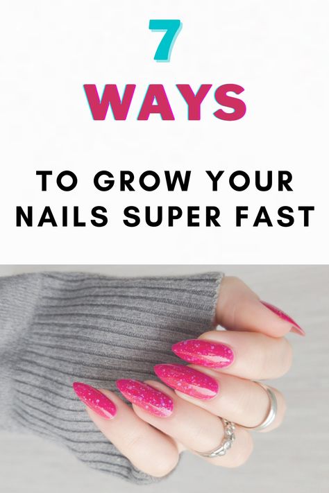 How To Have Long Nails Fast, Grow Long Nails, Grow Nails Faster, Fast Nail, Holistic Health Remedies, How To Grow Nails, Creating A Newsletter, Foot Care, Hard Time