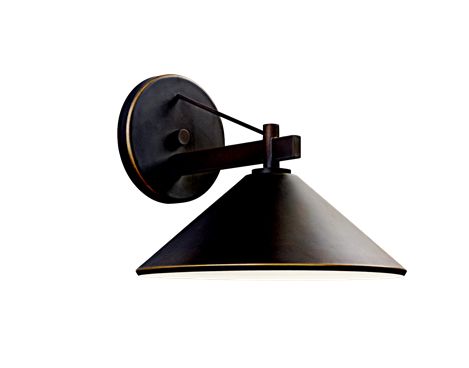 Rustic 10" outdoor Wall light with Olde Bronze Finish Kichler Lighting, Dark Sky, Outdoor Sconces, Barn Lighting, Outdoor Wall Lantern, Wall Lantern, Outdoor Wall Lamps, Wall Mounted Light, Outdoor Wall Lights