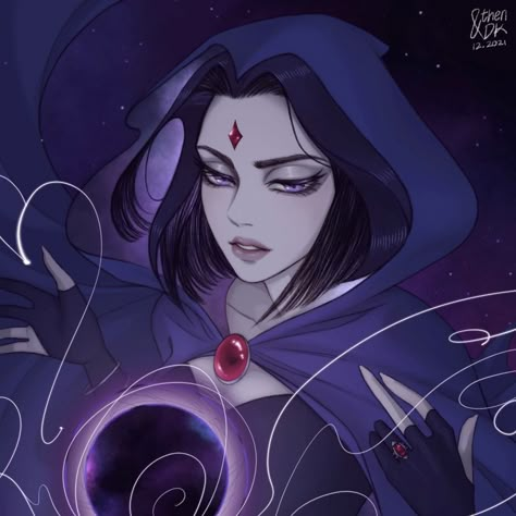 🪶small raven piece before I attempt holiday stuff and zine work🪶 Rachel Roth Fanart, Raven Fan Art, Titans Raven, Raven Teen Titans Go, Raven Fanart, Robin And Raven, Rachel Roth, Titans Tv Series, Raven Beast Boy