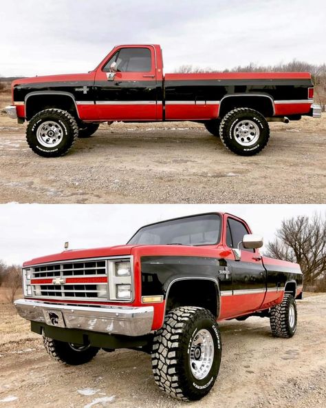 Chevy Trucks Lifted, Square Body Chevy, Truck Restoration, Trucks Lifted, Diesel Trucks Ford, Chevy 4x4, C10 Chevy Truck, Custom Chevy Trucks, Lifted Chevy Trucks