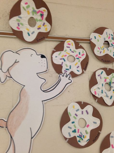 If you give a dog a donut craft Give A Dog A Donut Craft, If You Give A Dog A Donut Preschool, If You Give A Dog A Donut, Dog A Donut Craft, If You Give A Dog A Donut Activities, Dog Classroom, Storybook Crafts, Donut Craft, Speech Rules