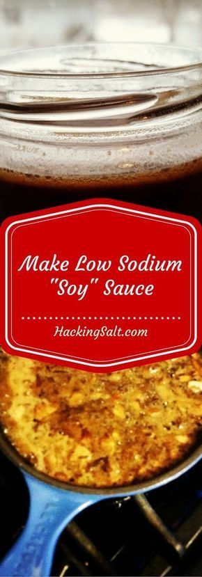 Recipe For Low Sodium Soy Sauce - this recipe looks good, and there are also links to other low sodium soy sauce recipes. also check out his site for other low salt recipes, a cookbook, good info, etc. lj Cardio Recipes, Low Sodium Soy Sauce Recipe, Low Sodium Dressing, Sodium Free Recipes, Diy Sauces, Low Sodium Recipes Heart, Renal Recipes, Salt Free Recipes, Heart Healthy Recipes Low Sodium