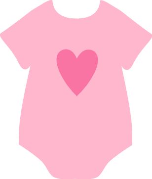 onesie+clipart | Pink Heart Onesie Clip Art - pink baby onesie with a pink heart on the ... Baby Clip Art Printables, Pink Baby, Baby Onesie Template, Baby Shower Clothes, Heart Onesie, Moldes Para Baby Shower, Pink Onesie, Free Printable Baby Shower Invitations, Baby Door