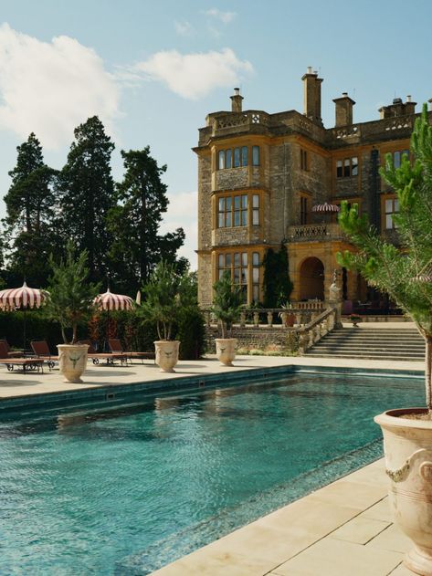 Estelle Manor review: The Oxfordshire hotel and private member's club that will appeal to honeymooners and families alike - Country Life Roman And Williams, Scout Guide, Country Hotel, The Scout, Vacation Inspiration, Countryside House, The Cotswolds, Wellness Spa, Country Estate