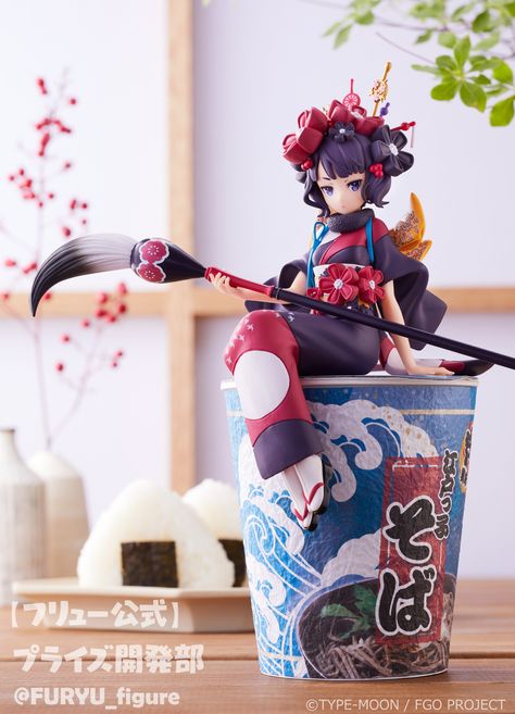 Cup Ramen, Noodle Stopper, Japanese Ramen, Katsushika Hokusai, Japan Anime, Game System, Type Moon, Fate Grand Order, Japan Post